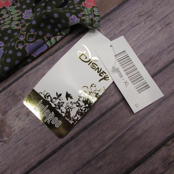 LuLaRoe Disney Minnie Mouse Floral Irma Tunic XL - Picture 4 of 8